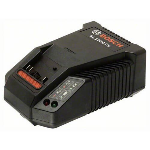 Bosch AL1860 CV 14.4 - 18v Quick Battery Charger for Lithium Ion Slide Batteries