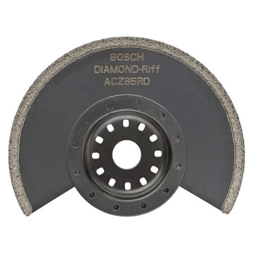 Bosch Diamond RIFF Segment Saw Blade Cuts Tiles Ø85mm for Bosch PMF & GOP Multi Tools