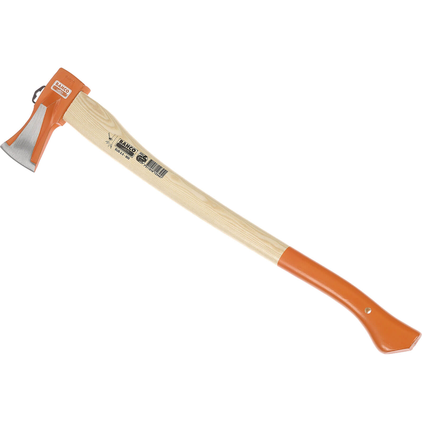 Bahco Ash Log Splitting Axe 800mm 2.4Kg