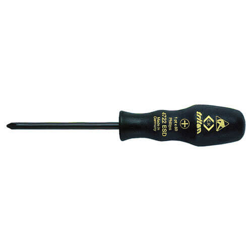 CK Triton ESD PH0 x 60mm Phillips Screwdriver