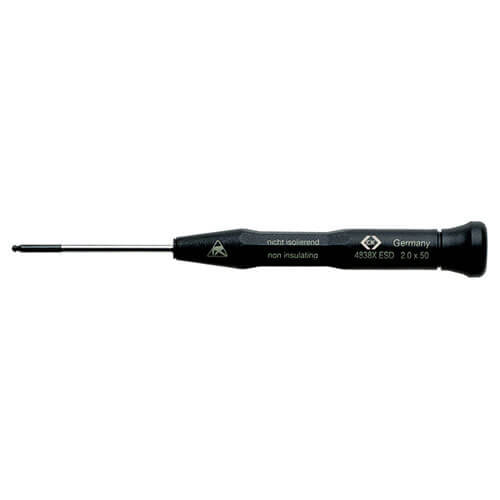 CK Xonic Precision ESD 4.0 x 60mm Ball End Hexagon Screwdriver