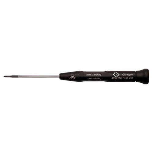 CK Xonic Precision ESD PH1 x 80mm Phillips Screwdriver