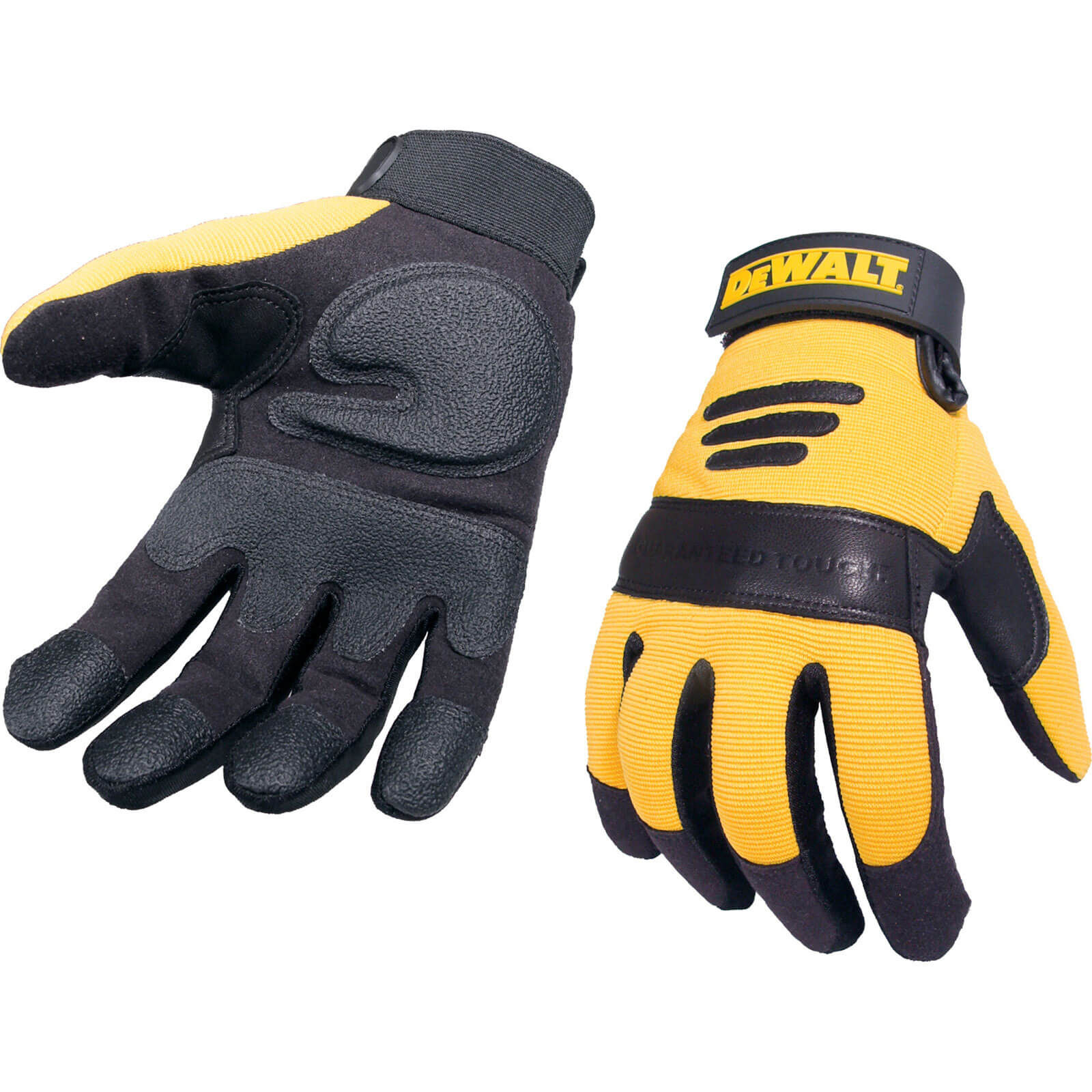 DeWalt Performance 2 Synthetic Padded Leather Palm Gloves Large