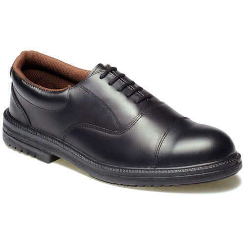 Dickies Mens Oxford Super Safety Work Shoes Black Size 6