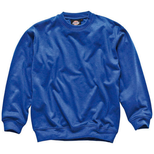 Dickies Mens Crew Neck Sweatshirt Royal Blue Large