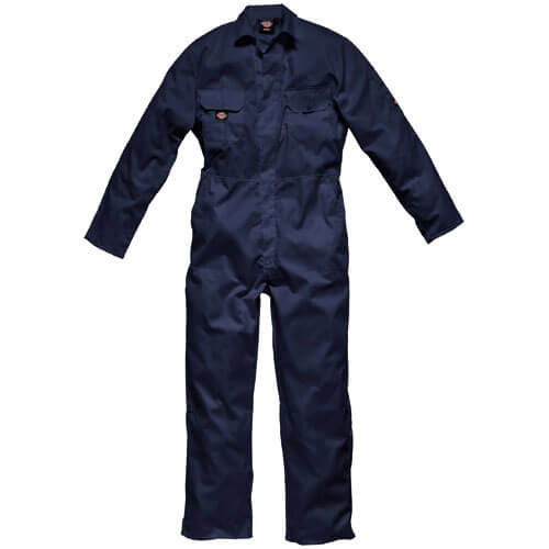 Dickies Mens Redhawk Economy Overalls Navy Blue Medium 30&quot Leg