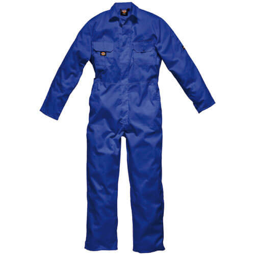 Dickies Mens Redhawk Economy Overalls Royal Blue 2XL 30&quot Leg