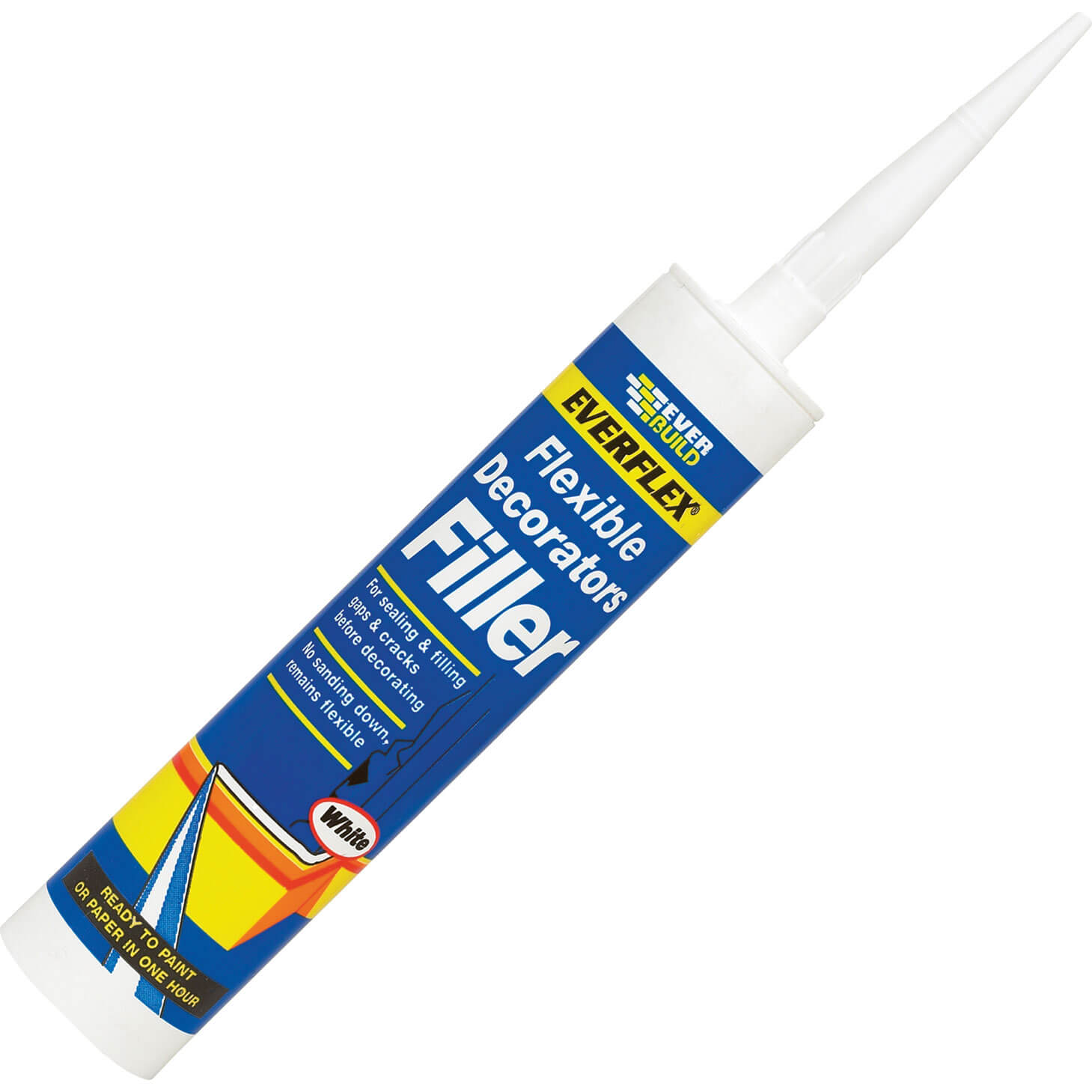 Everbuild Flexible Decorat Filler White 310ml