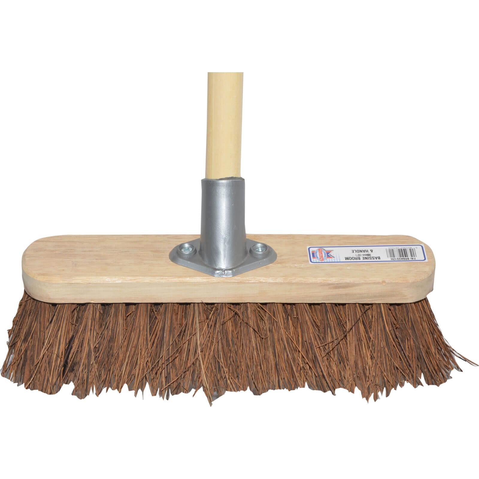 Faithfull Bassine Varnished Broom Head 12&quot