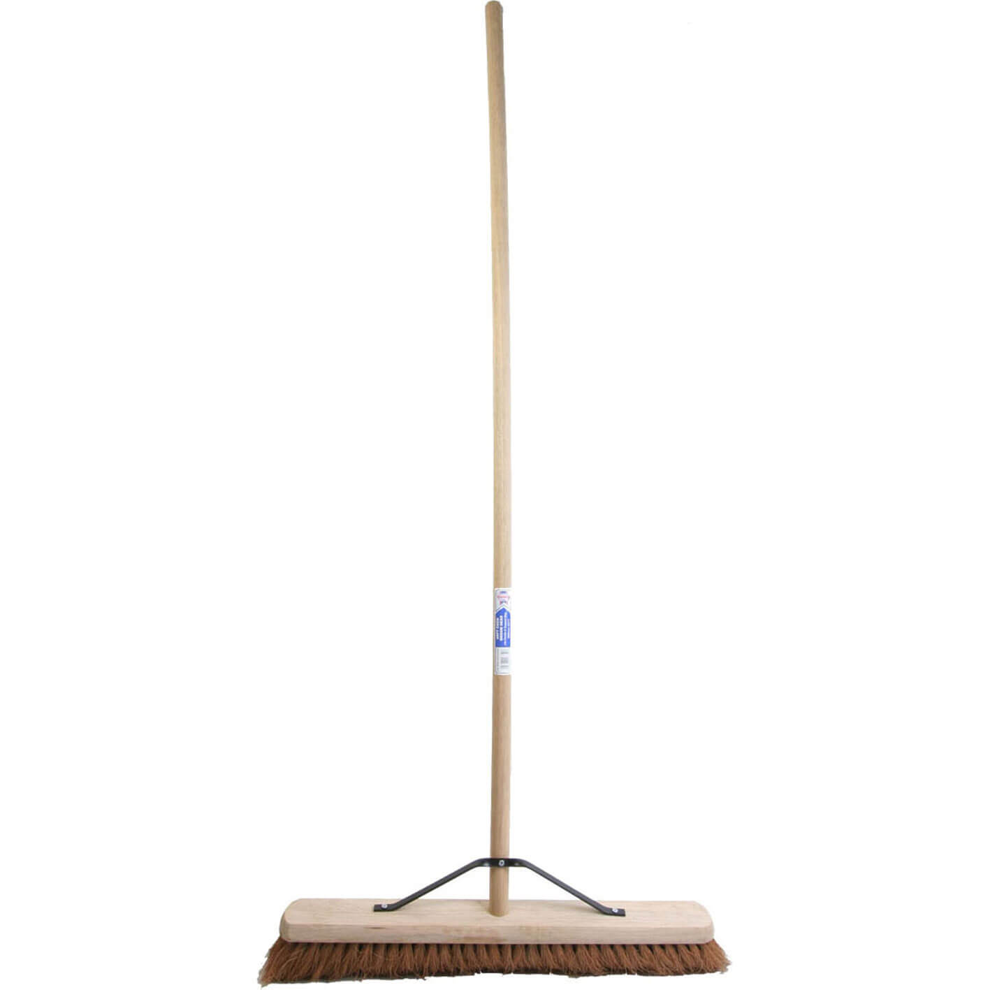 Faithfull Soft Coco Broom 24&quot + Handle & Stay