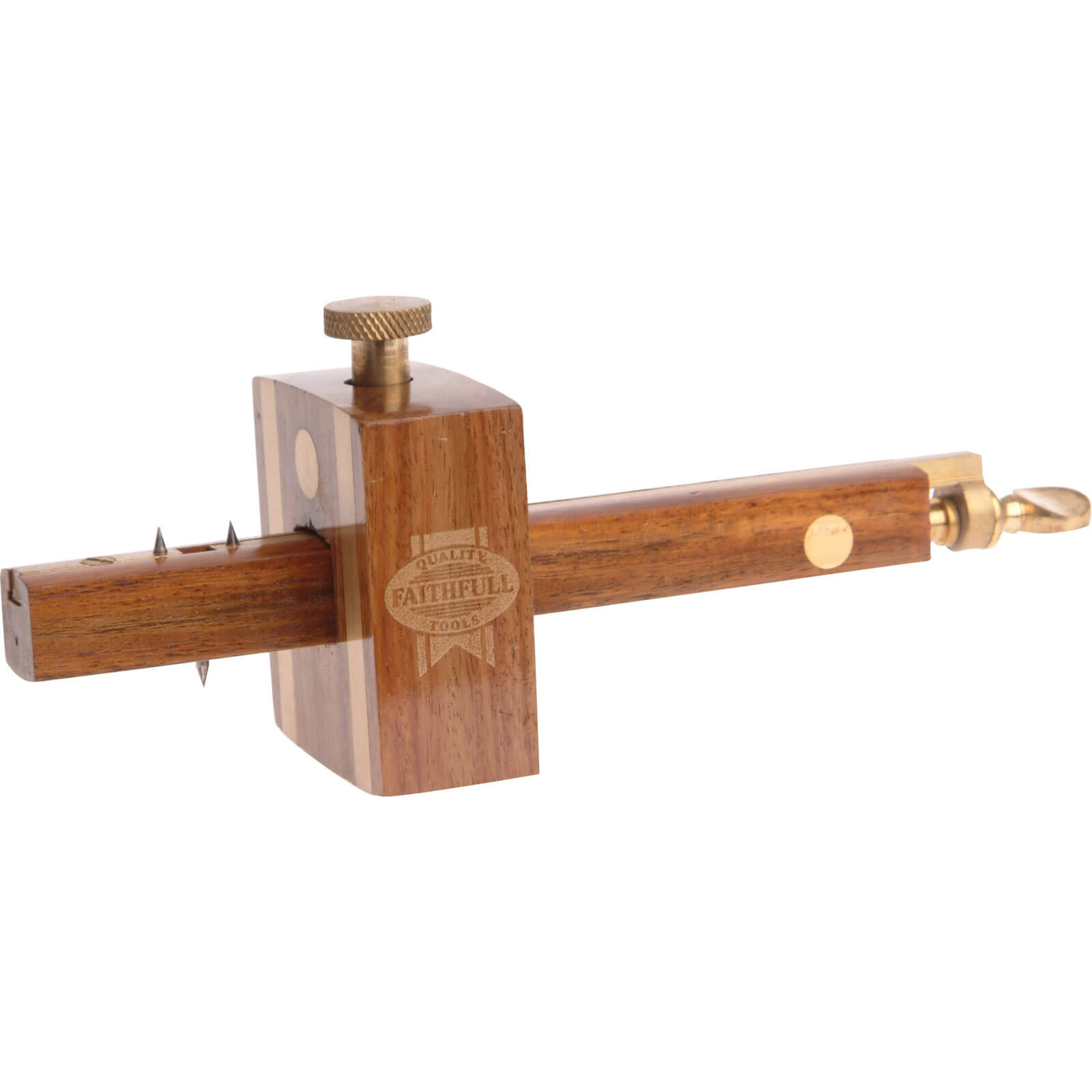 Faithfull Rosewood Combination Gauge-Screw Adj