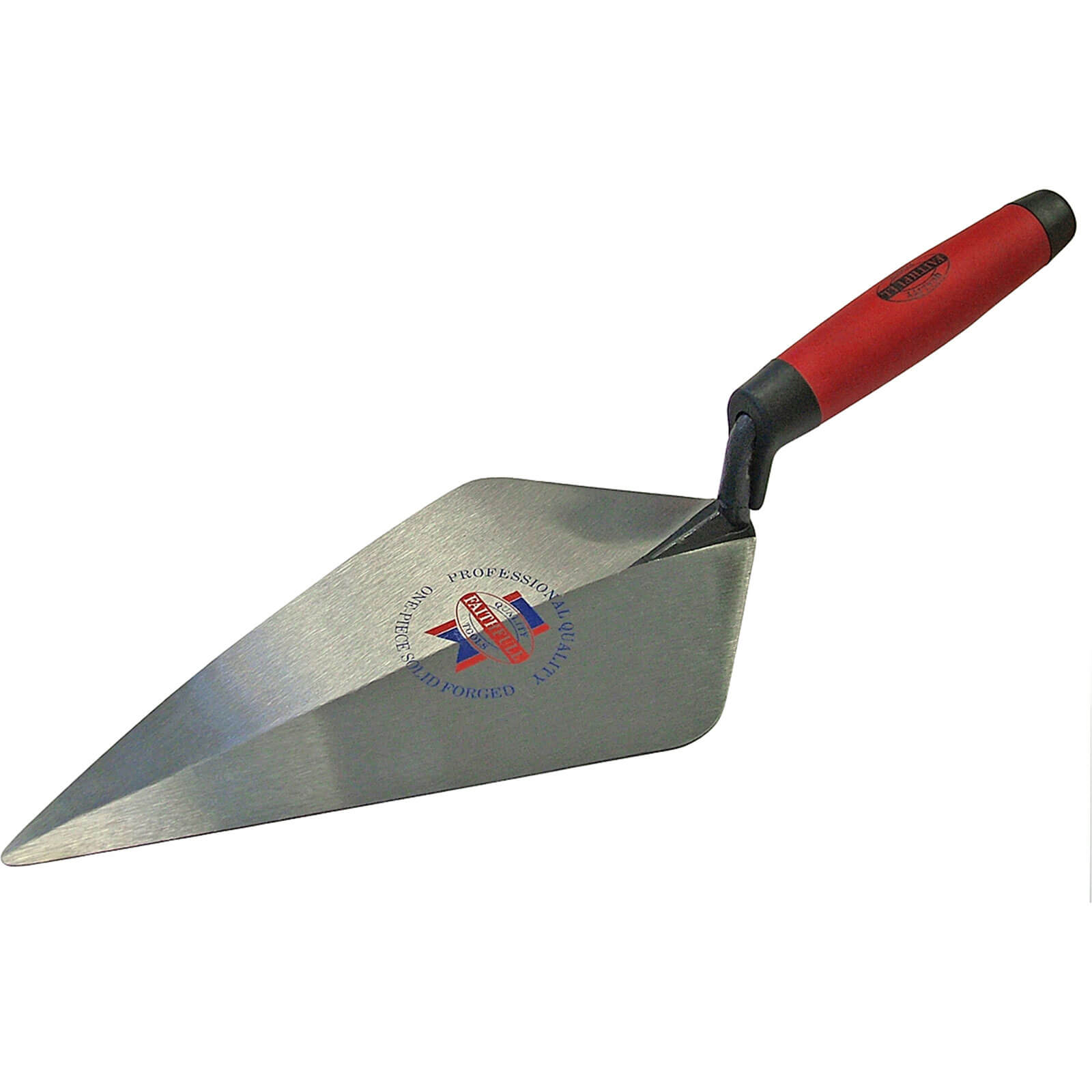 Faithfull Soft Grip Forged Brick Trowel 11"