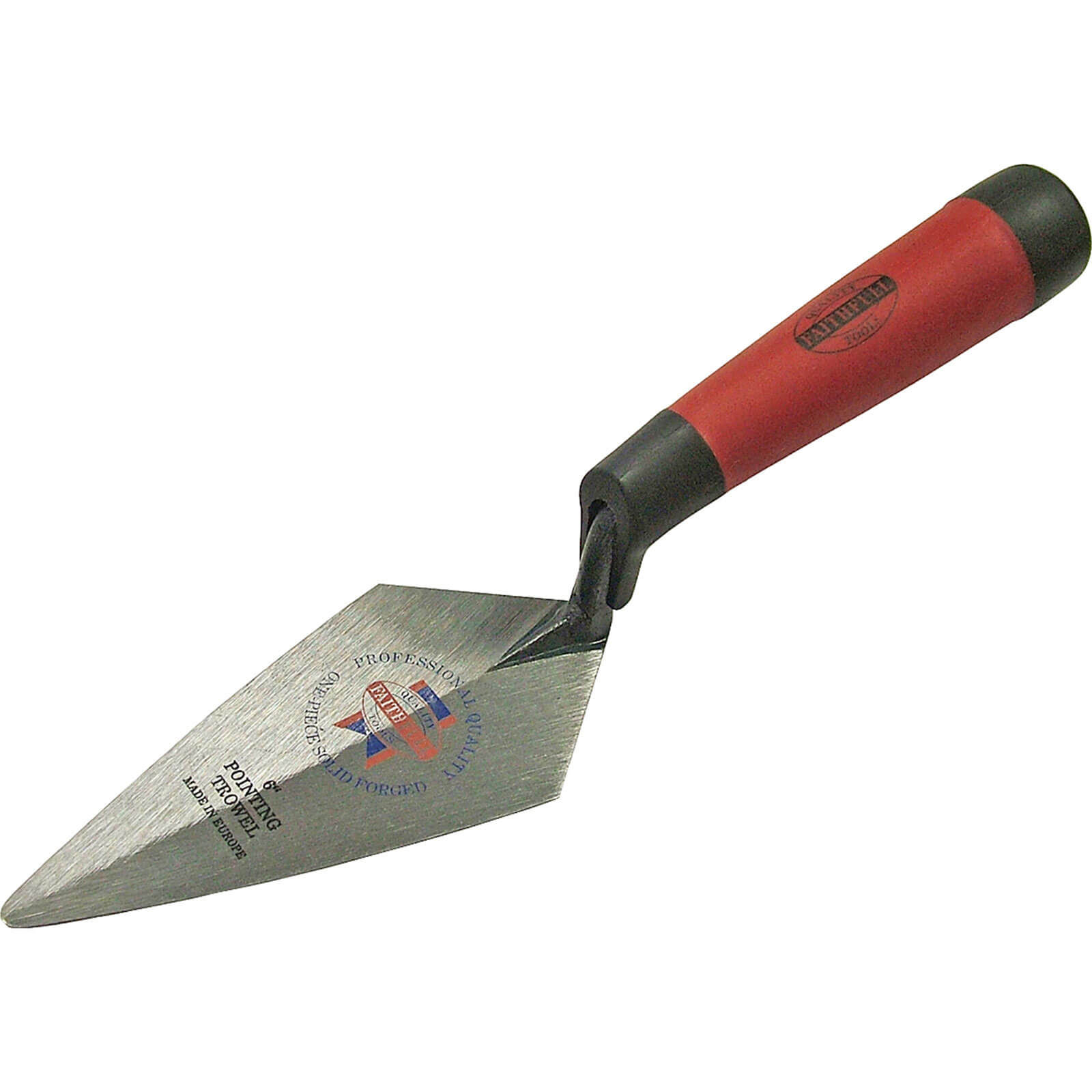 Faithfull Soft Grip Forged Pointing Trowel 6"