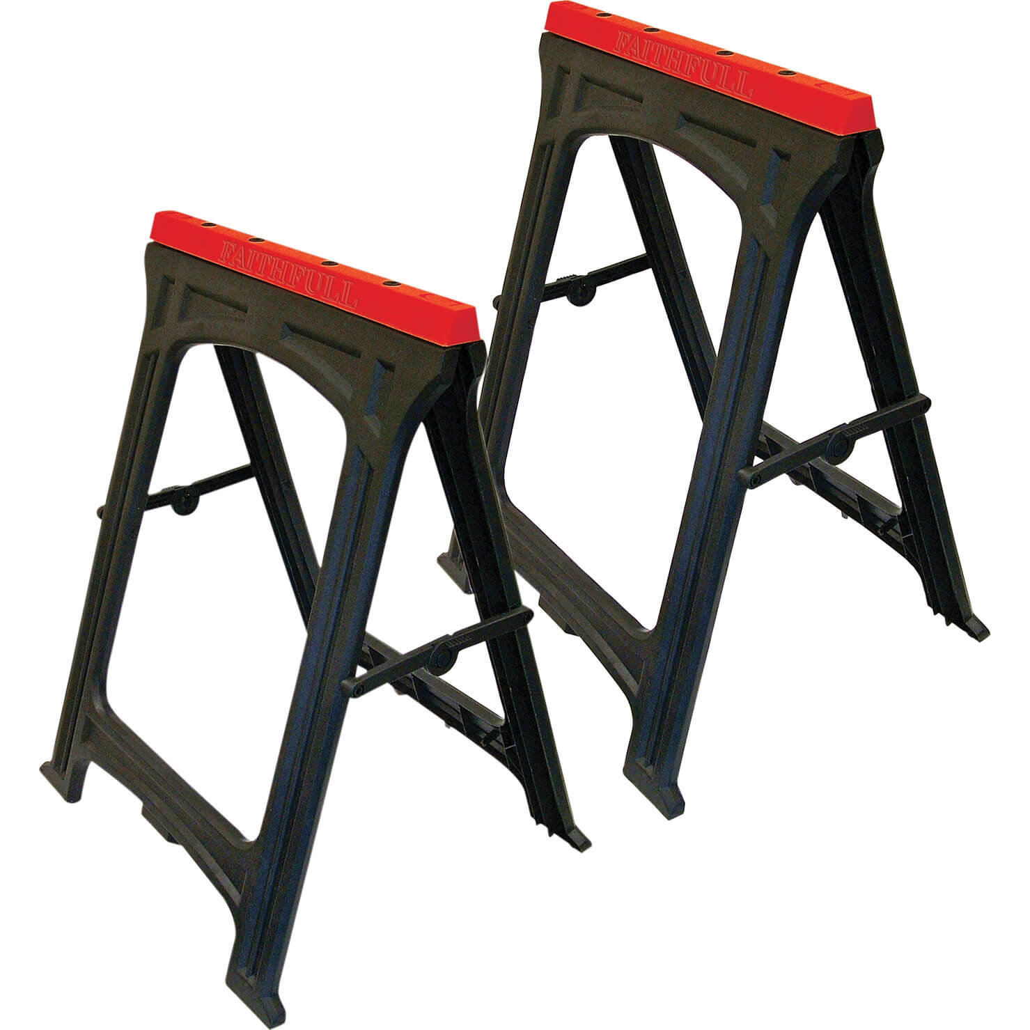 Faithfull Plastic Trestles Pack of 2