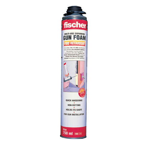 Fischer Fire Rated Expanding Foam Gun Applied B2 Grade 750ml 42754