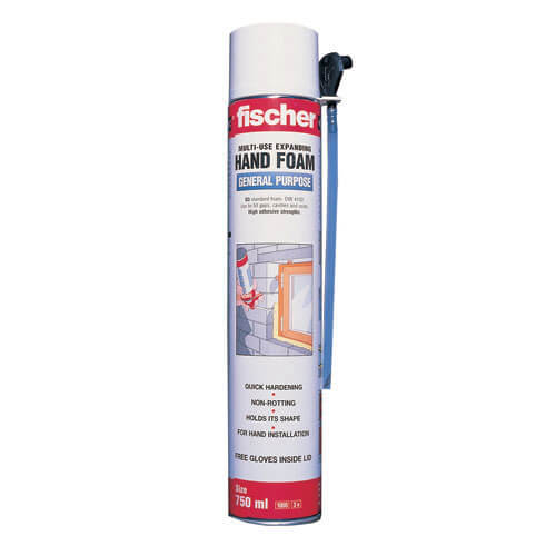 Fischer General Purpose Expanding Foam Hand Applied 750ml 42748