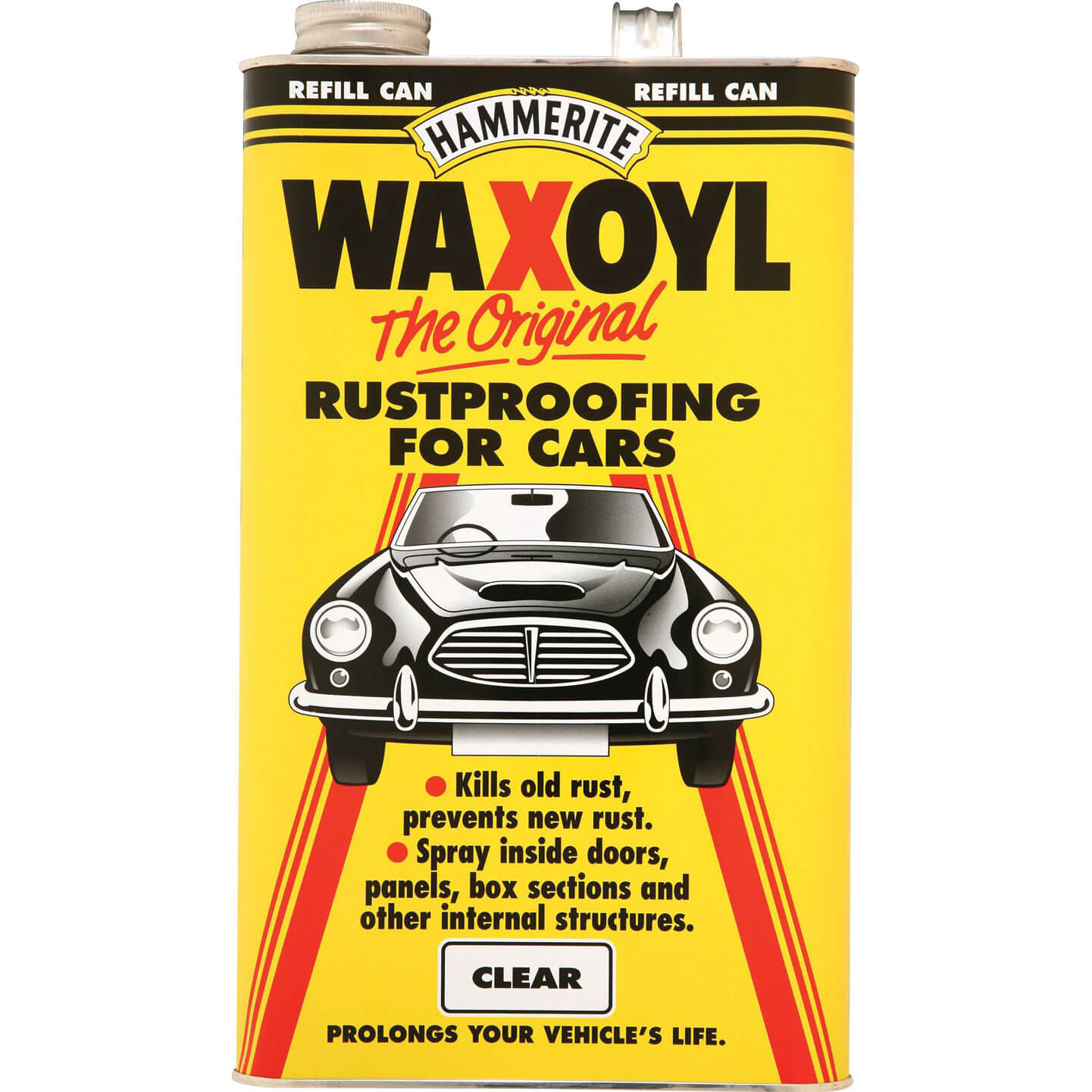 Hammerite Waxoyl Refill Can Clear 5 Litre