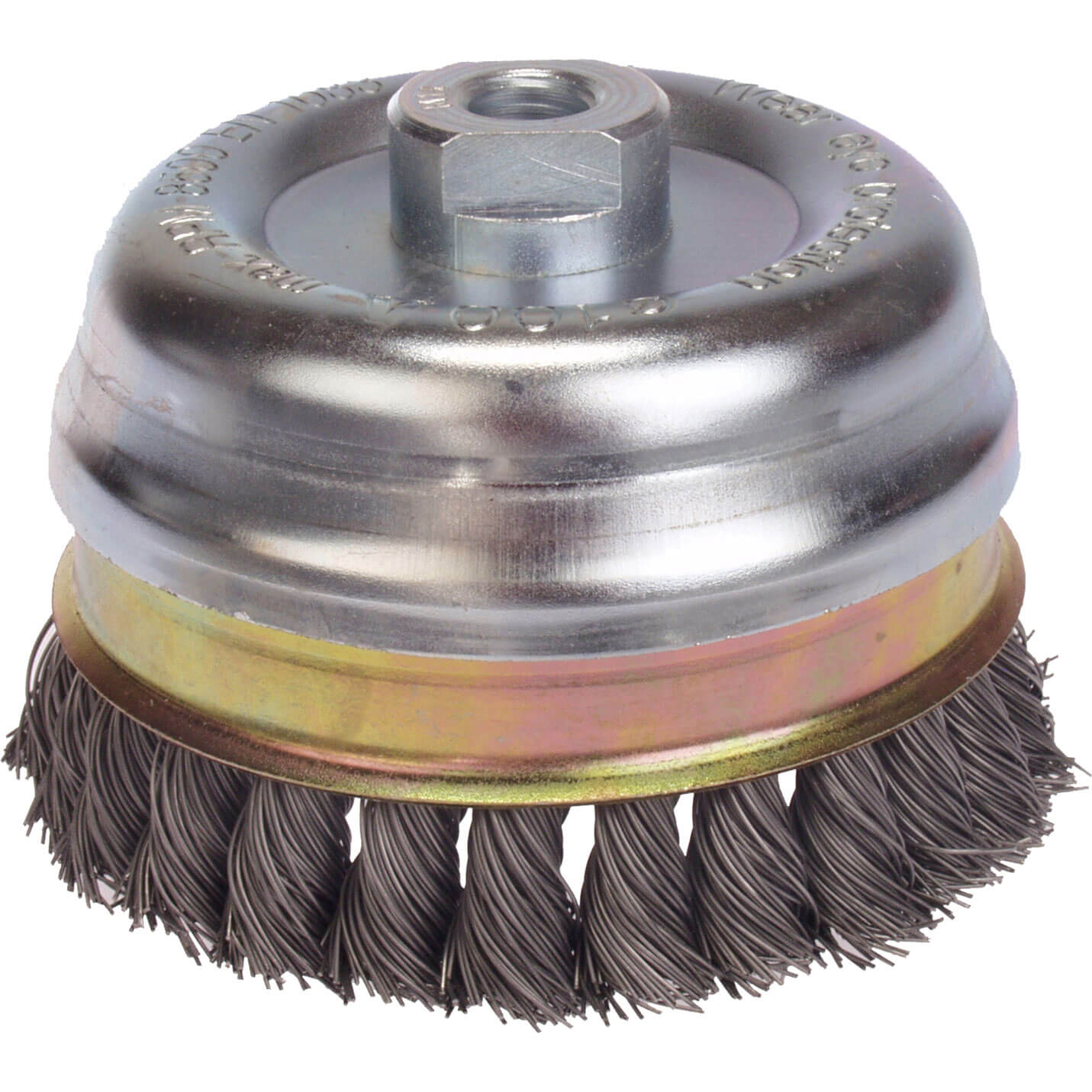 Lessmann Steel Knot Cup Brush D65Xm10X.35 Wire