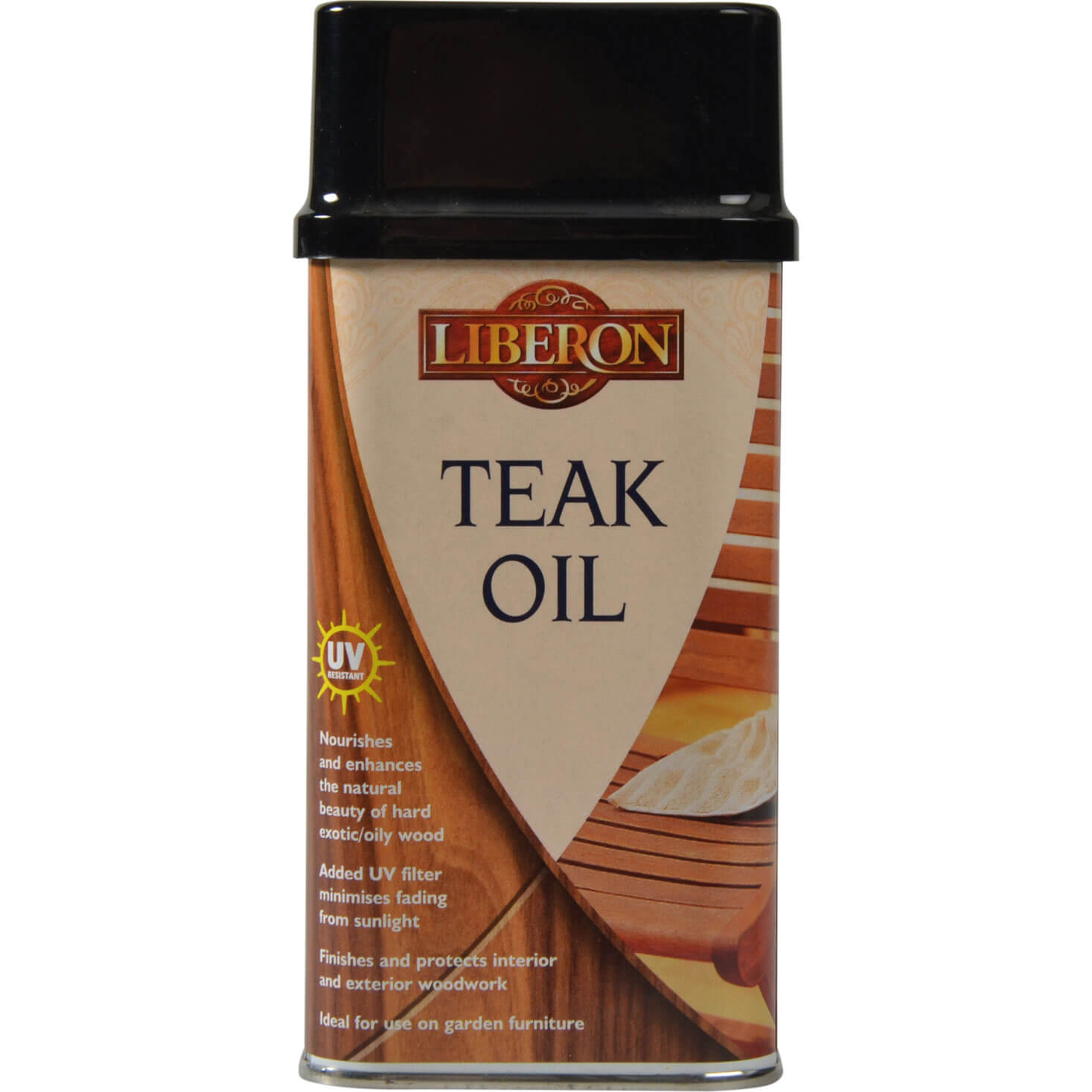 Liberon Teak Oil With UV 1 Litre