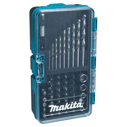 Makita 48 Piece HSS-G Drill & Screwdriver Bit & Socket Set