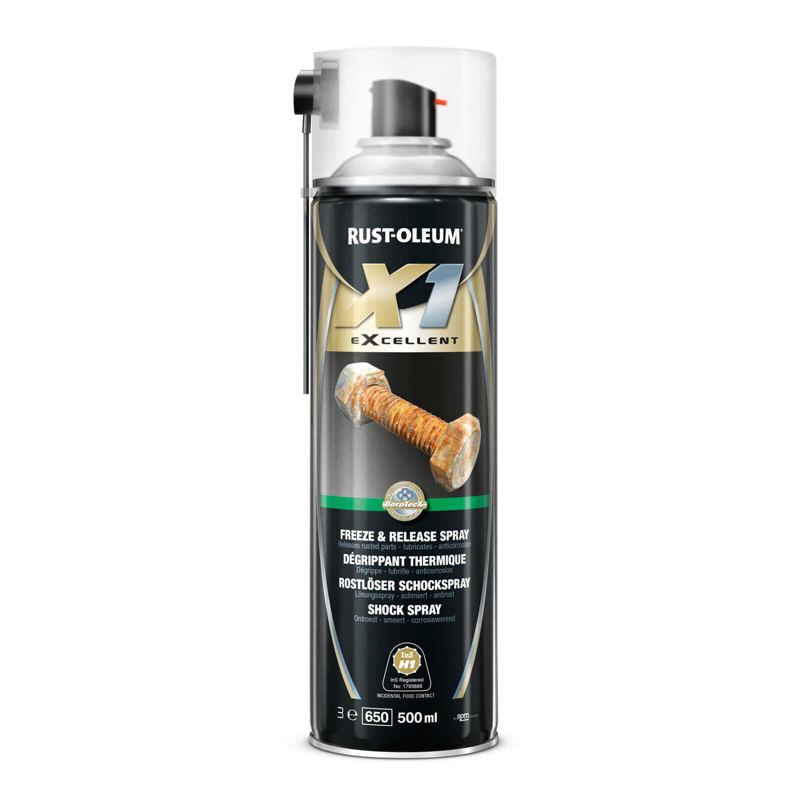 Rust Oleum X1 eXcellent Freeze & Release Anti Seize Aerosol Spray 500ml