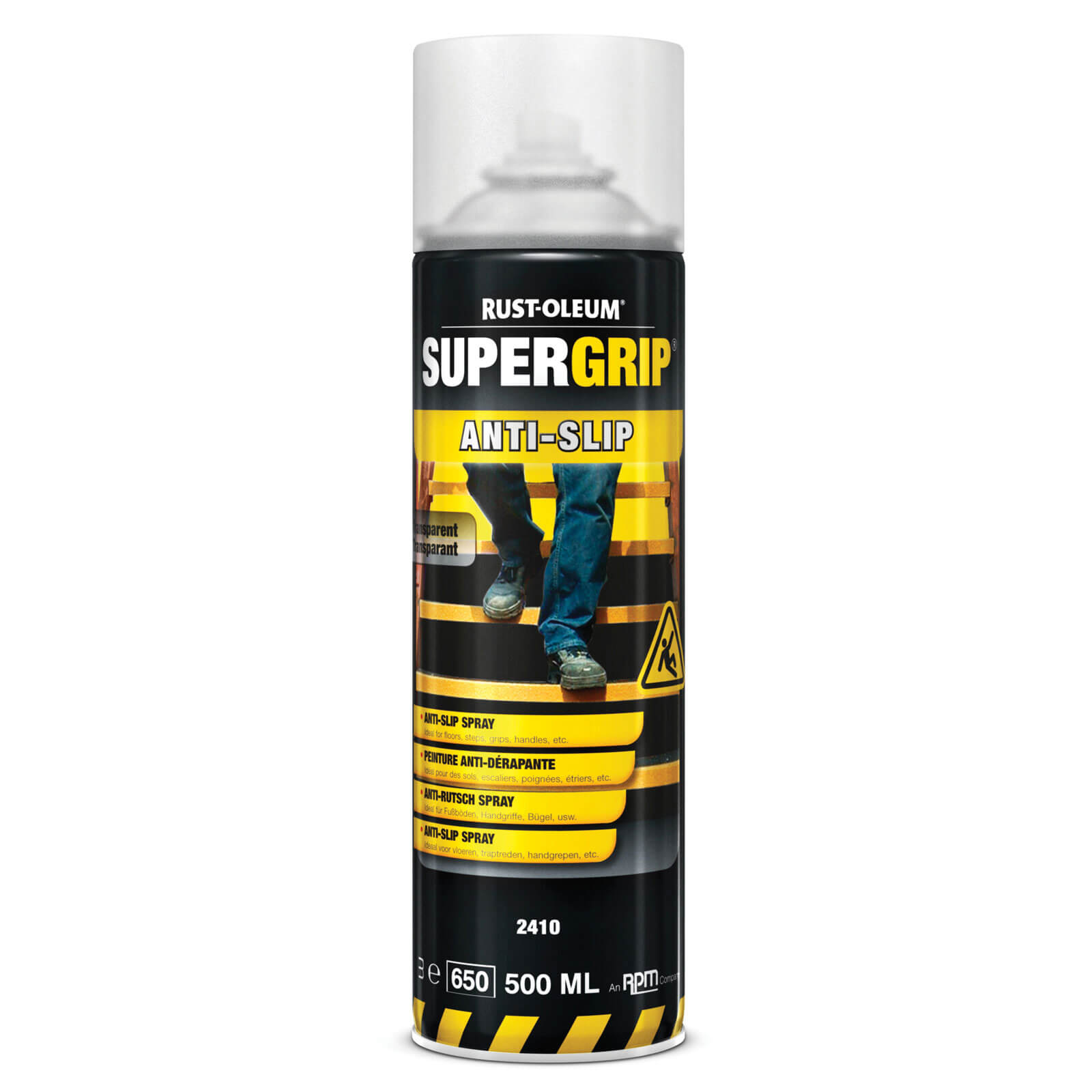 Rustoleum 2444 Anti-Slip Safety Yellow Aerosol 500ml