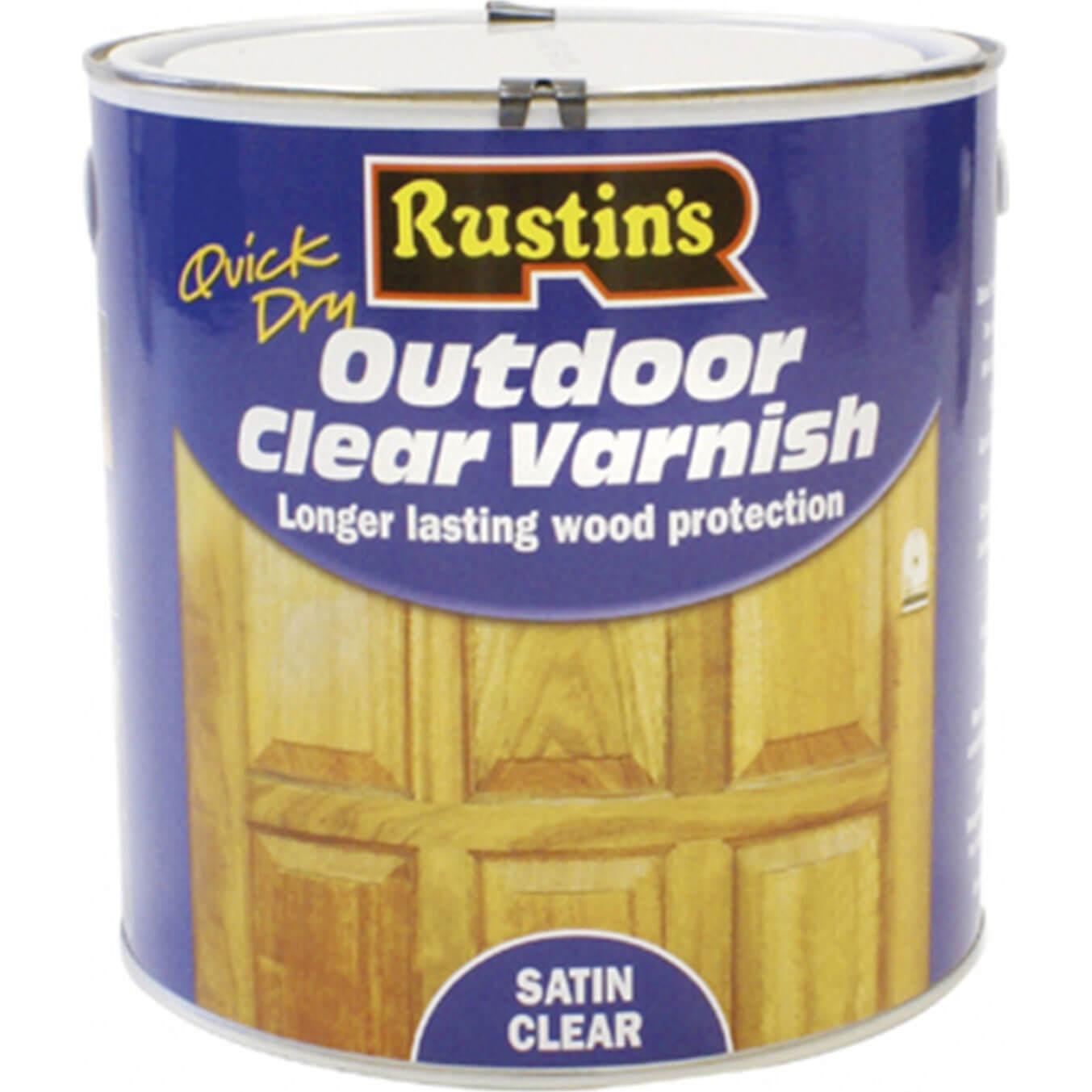 Rustins Exterior Varnish Satin 2.5 Litre