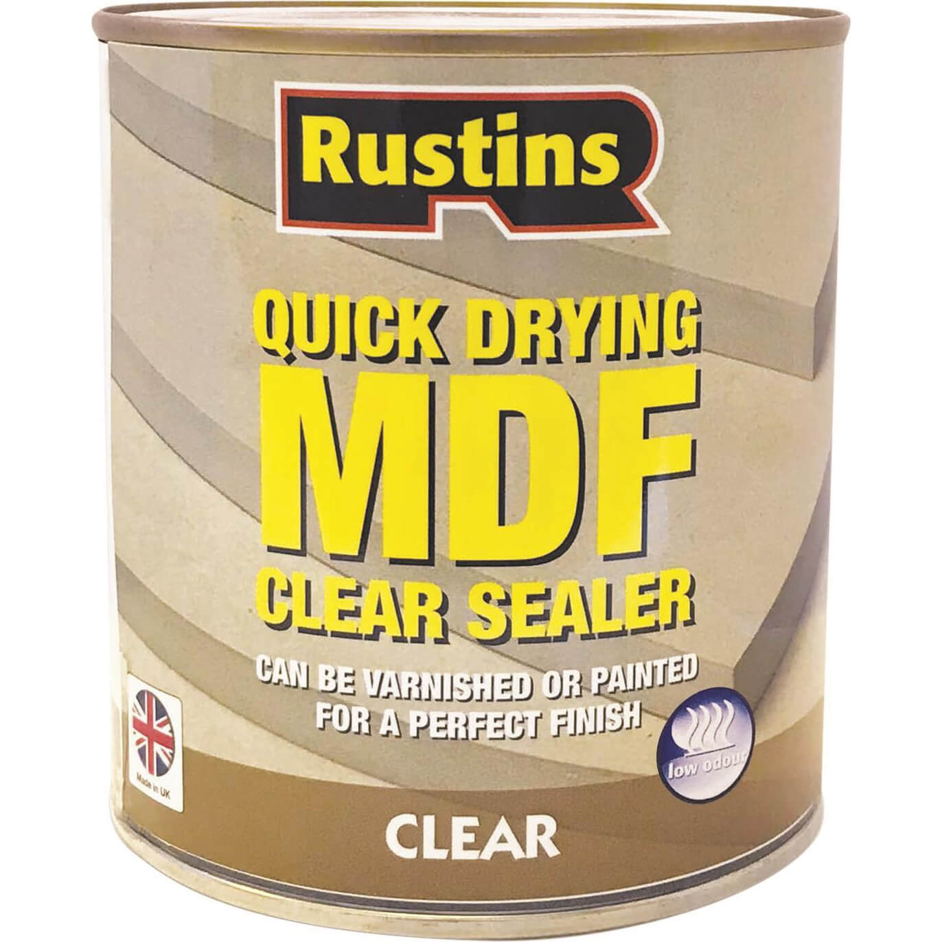 Rustins Quick Dry MDF Sealer Clear 2.5 Litre