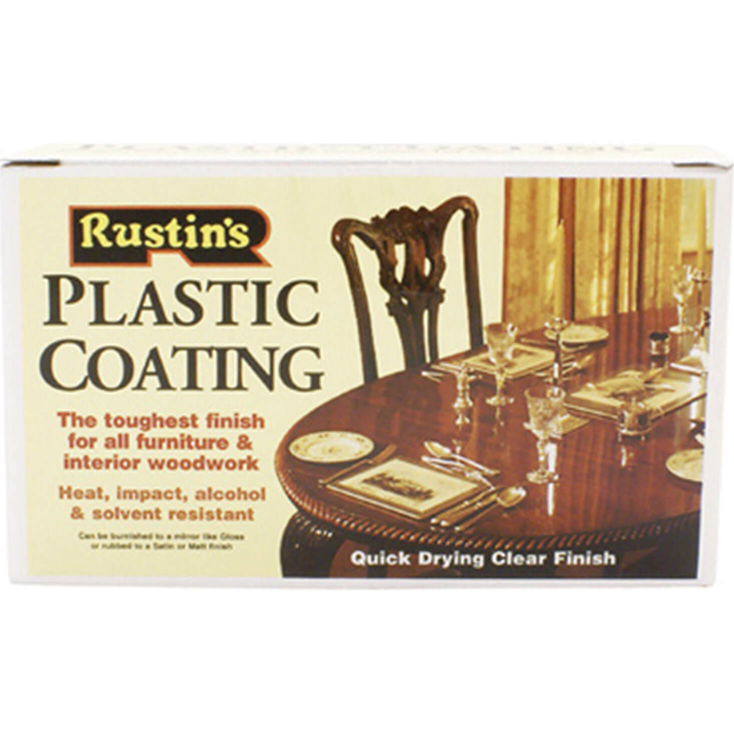 Rustins Plastic Furniture Coating Starter Set