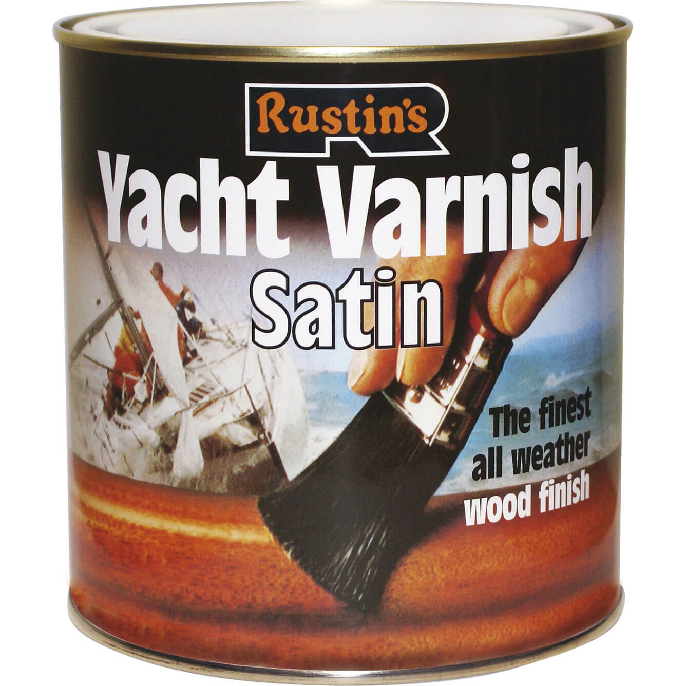 Rustins Yacht Varnish Satin 1 Litre