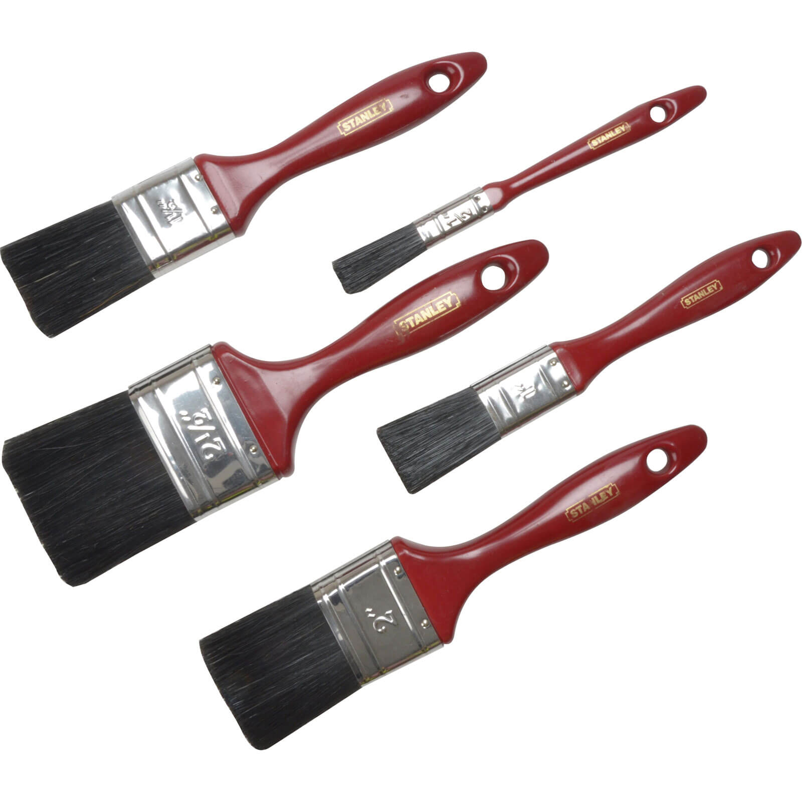 Stanley Decor Paint Brush Set (5) 0 26 727