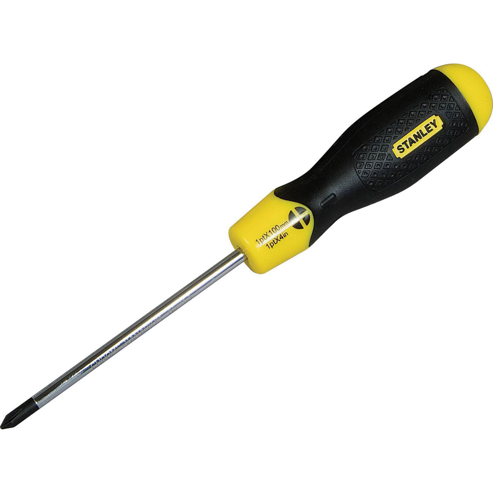 Stanley Cushion Grip Screwdriver Phillips Ph1 x 75mm