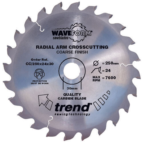 Trend Saw Blade Crosscut 220mmx60Tx30mm (Saw Blades / Circular Saw Blade 220mm)