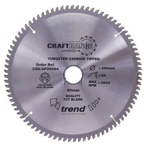 Trend Saw Blade Alloy/Plas 190mmx60Tx30mm (Saw Blades / Circular Saw Blade 190mm)