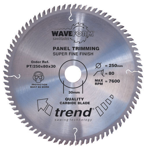 Trend Saw Blade Panel Trim 235mmx60Tx30mm (Saw Blades / Circular Saw Blade 235mm)