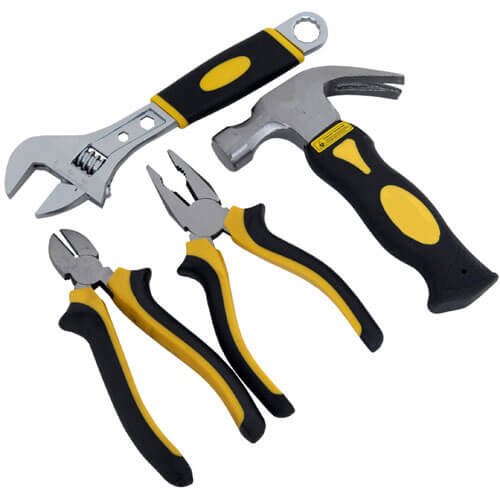 Handy 4 Piece DIY Tool Kit