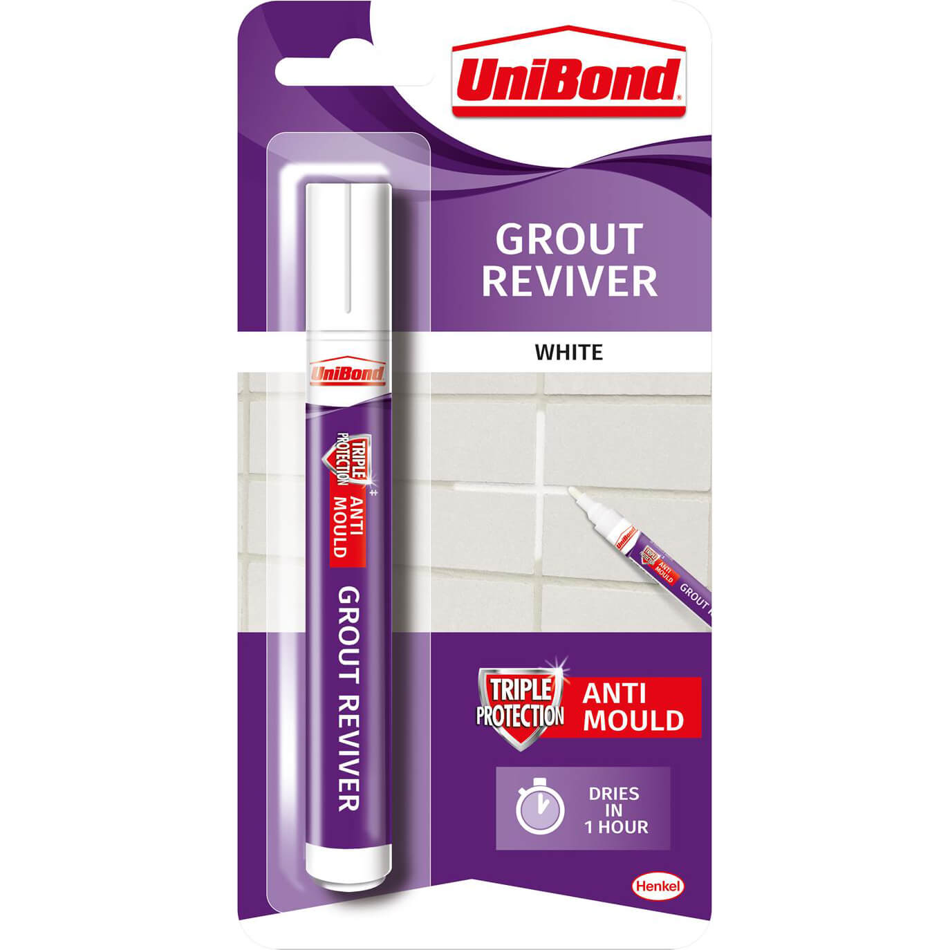 Unibond Tile Grout Reviver Pen