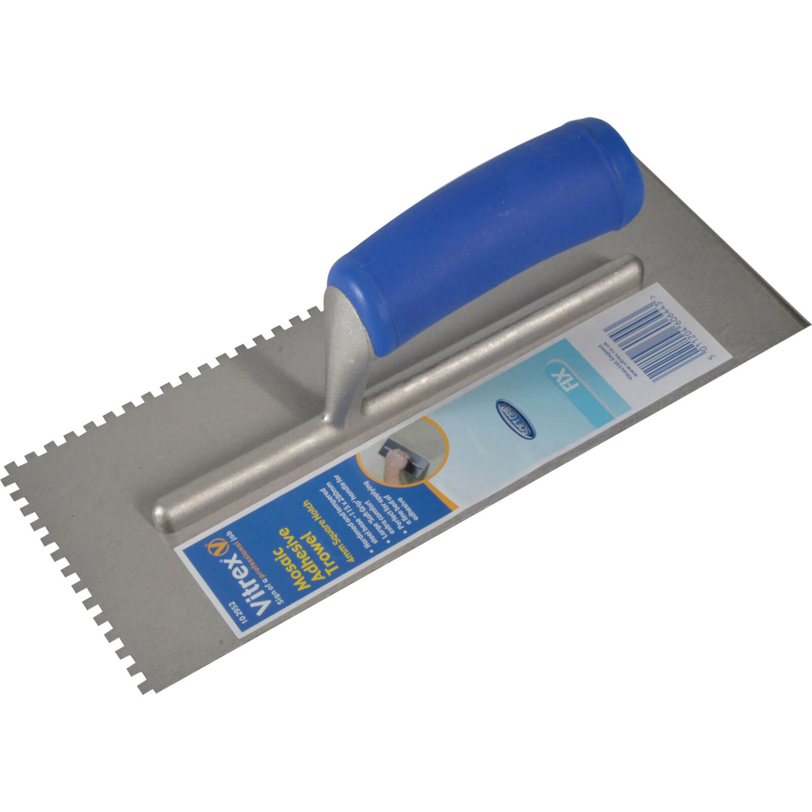 Vitrex 4mm Square Notch Mosaic Adhesive Trowel