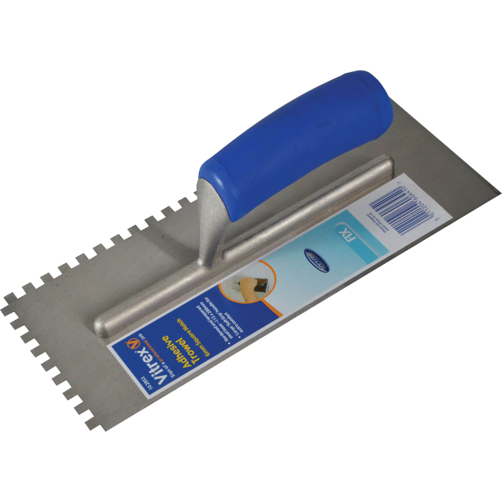 Vitrex 6mm Square Notch Adhesive Trowel