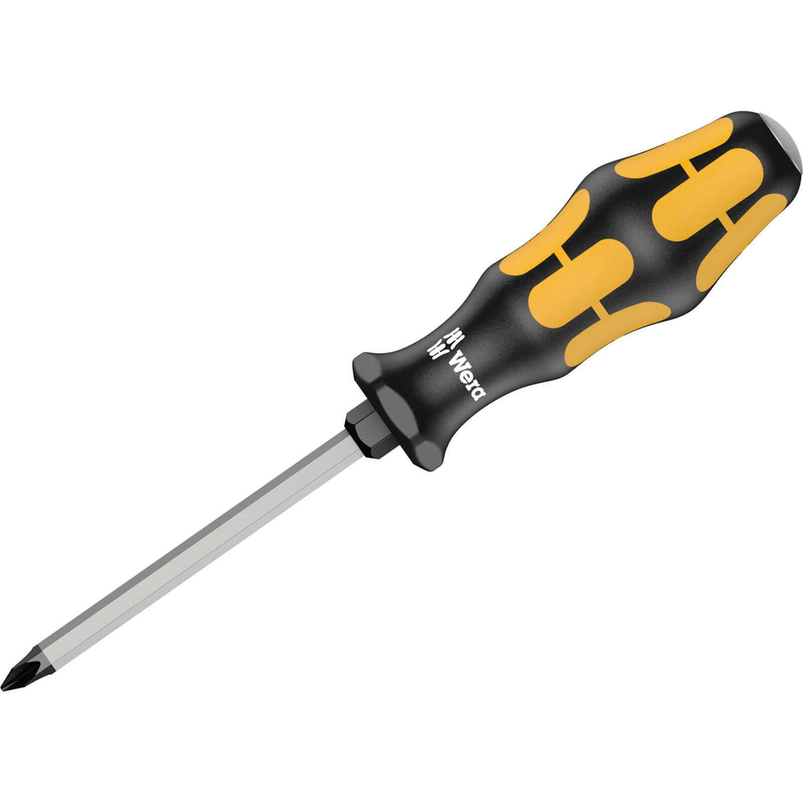 Wera Kraftform PZ1 x 80mm Pozi Chiseldrive Screwdriver