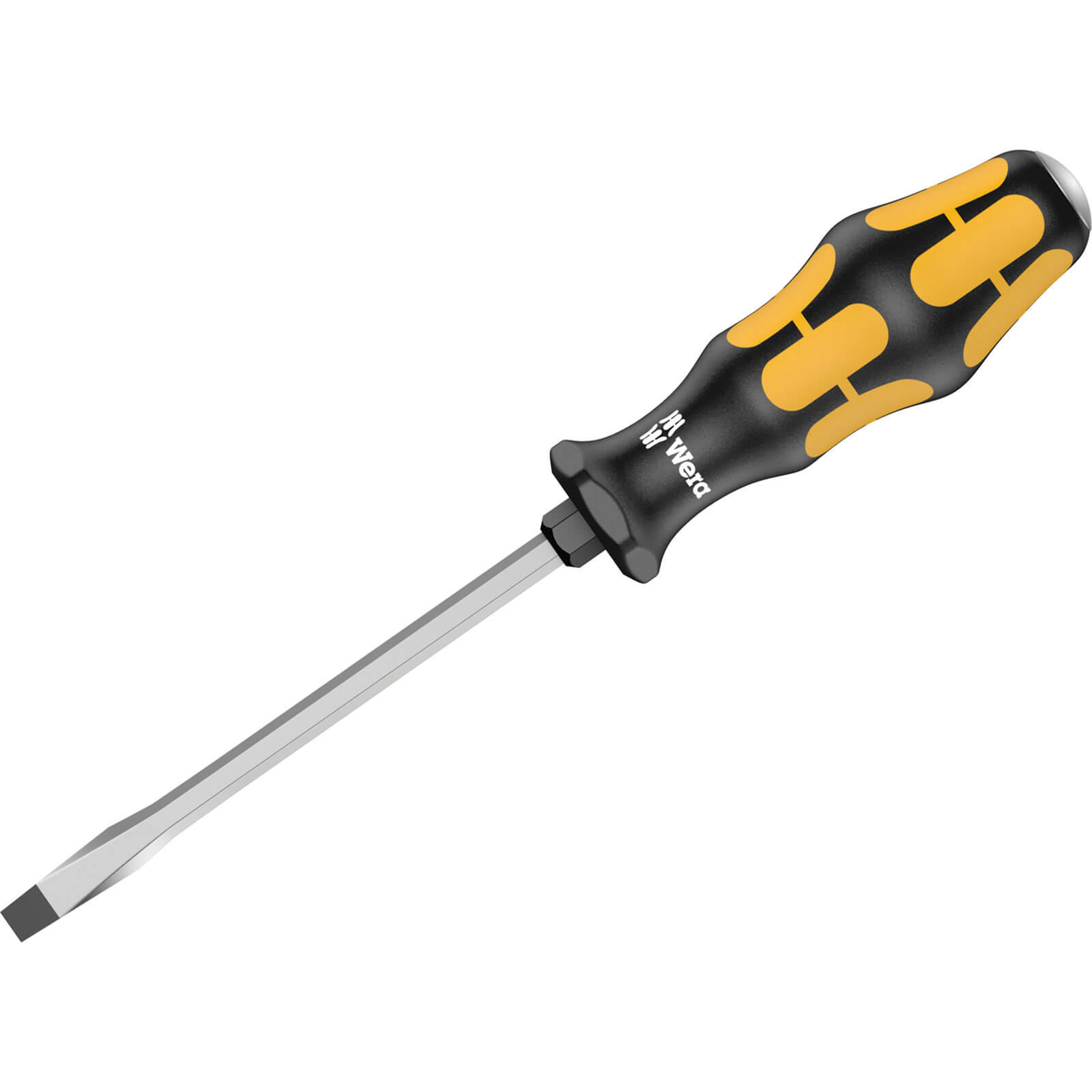 Wera Kraftform 3.5 x 80mm Flared Slotted Chiseldrive Screwdriver