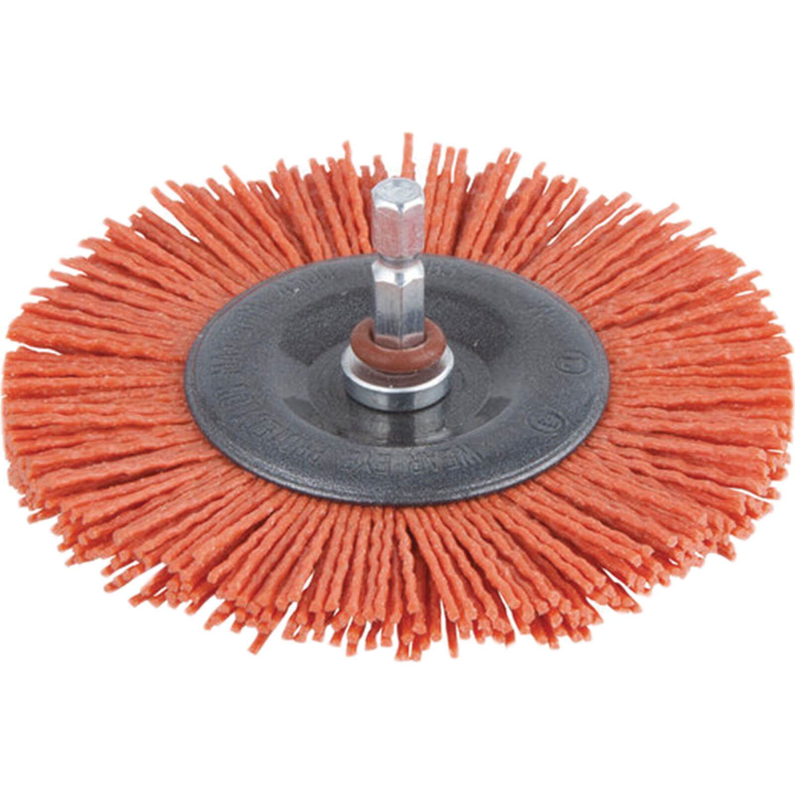 Wolfcraft 1502 Nylon Wheel Brush 100mm