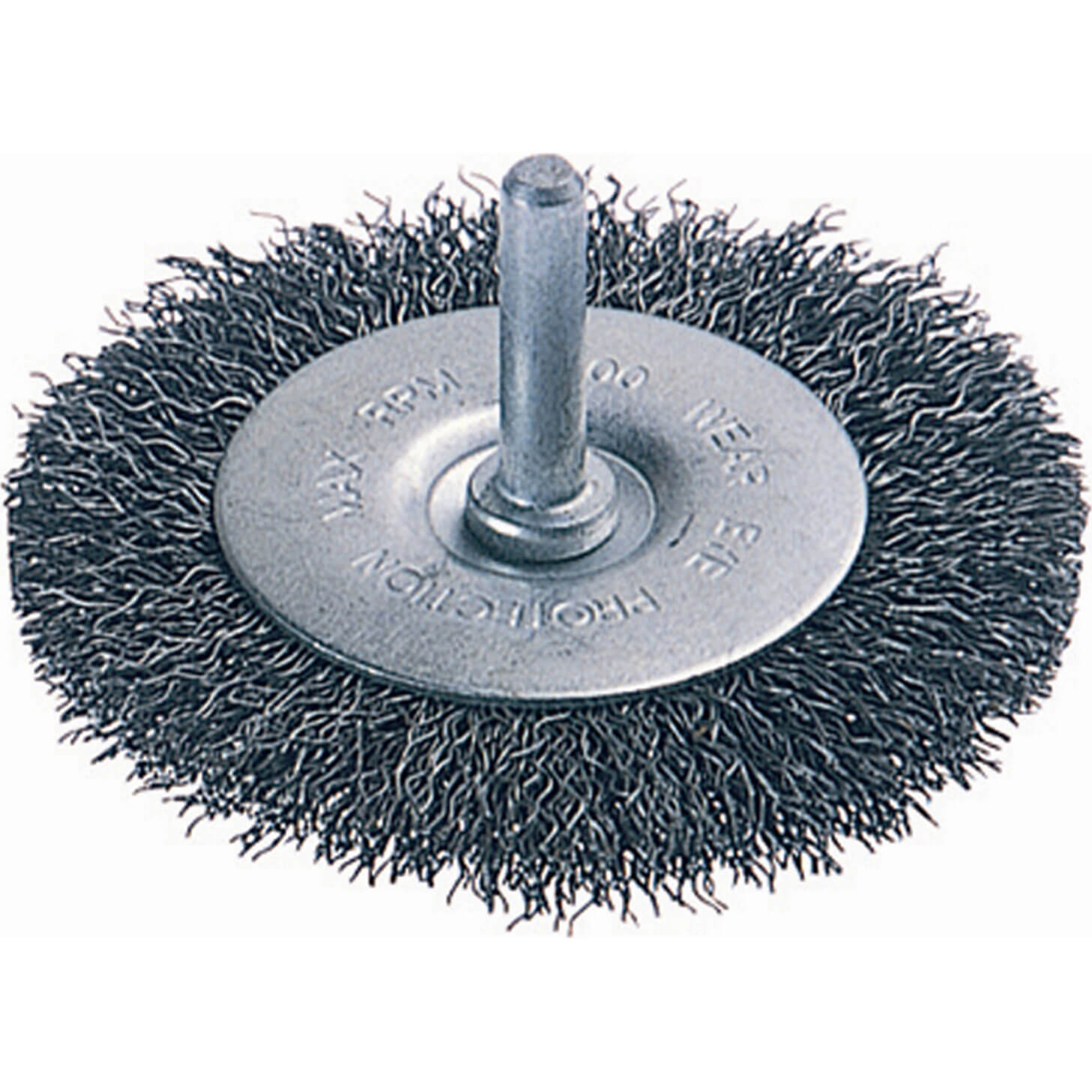 Wolfcraft 2100-000 Wire Wheel Brush 75mm/3&quot