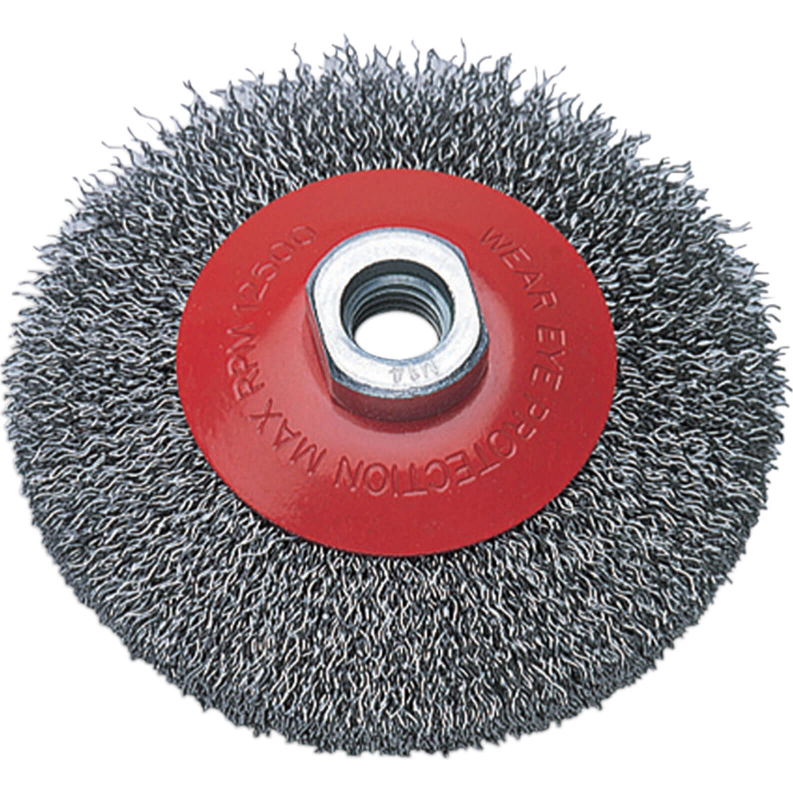 Wolfcraft 2705 Conical Wire Brush - M14 Thread