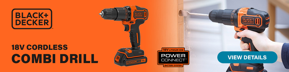 Black and Decker BCD700S 18v Cordless Combi Drill Black and Decker BCD700S 18v Cordless Combi Drill