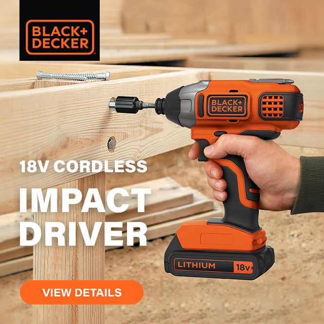 Black and Decker BDCIM18 18v Cordless Impact Driver Black and Decker BDCIM18 18v Cordless Impact Driver