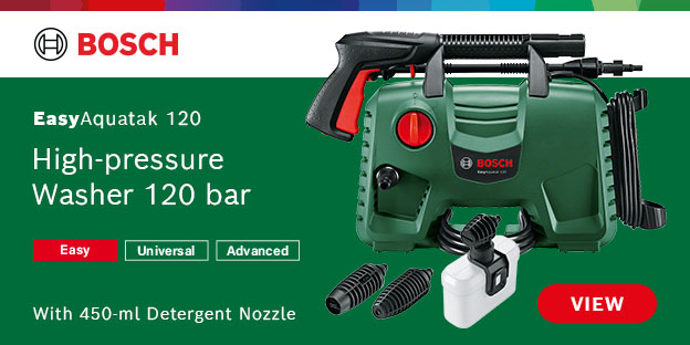 Bosch EASYAQUATAK 120 Pressure Washer 120 Bar Bosch EASYAQUATAK 120 Pressure Washer 120 Bar