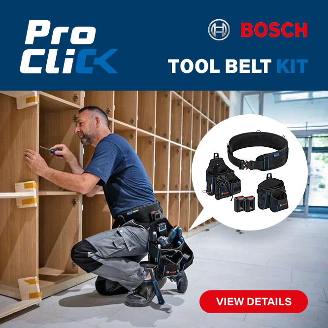 Bosch ProClick Tool Belt Kit Bosch ProClick Tool Belt Kit
