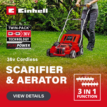 Einhell GE-SA 36/35 Li 36v Cordless Scarifier 350mm Einhell GE-SA 36/35 Li 36v Cordless Scarifier 350mm