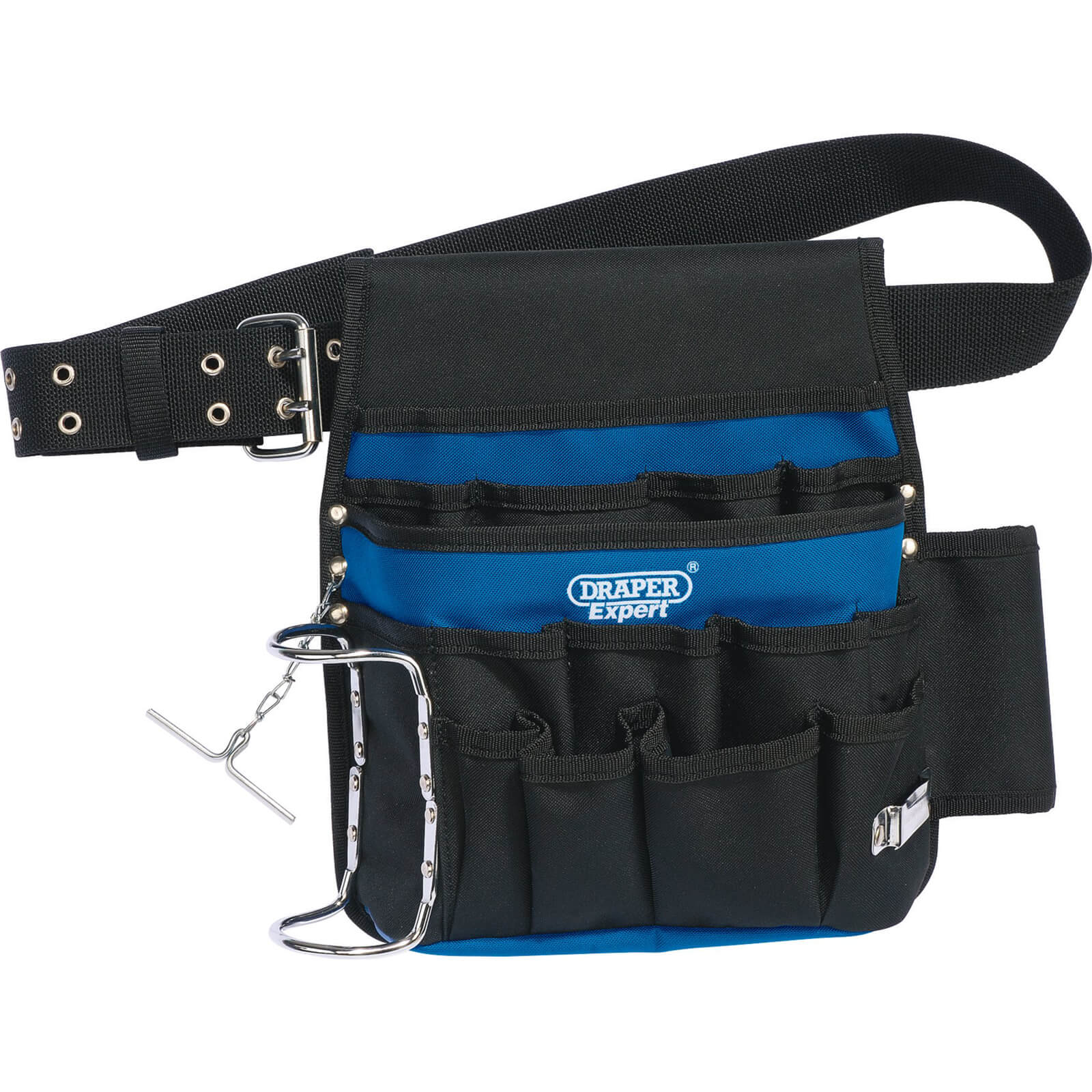 Photo of Draper Expert Heavy Duty Nylon 16 Pocket Tool Pouch And Belt